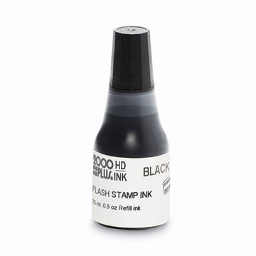 COSCO 2000PLUS® Pre-ink High Definition Refill Ink, Black, 0.9 Oz. Bottle freeshipping - TVN Wholesale